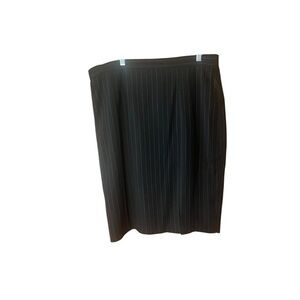 Lane Bryant Designs Collection Vintage Pinstripe Pencil Skirt‎